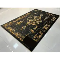 فرش ماشینی کاشان طرح شنل  رنگی سایز  4 متری تراکم 1600