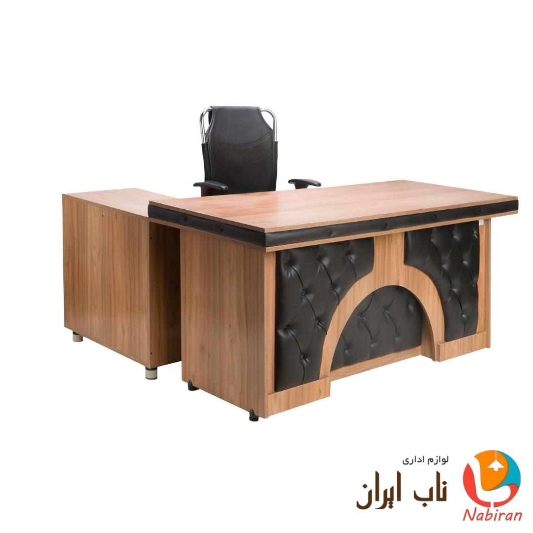 میز مدیریت قهوه ای مدل S120