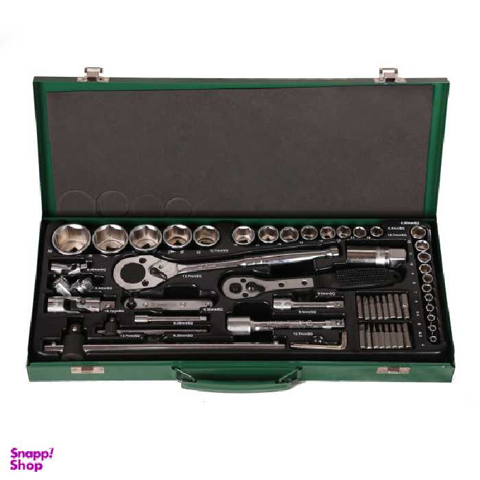 مجموعه 55 عددی جعبه بکس هنس تولز مدل 9655M