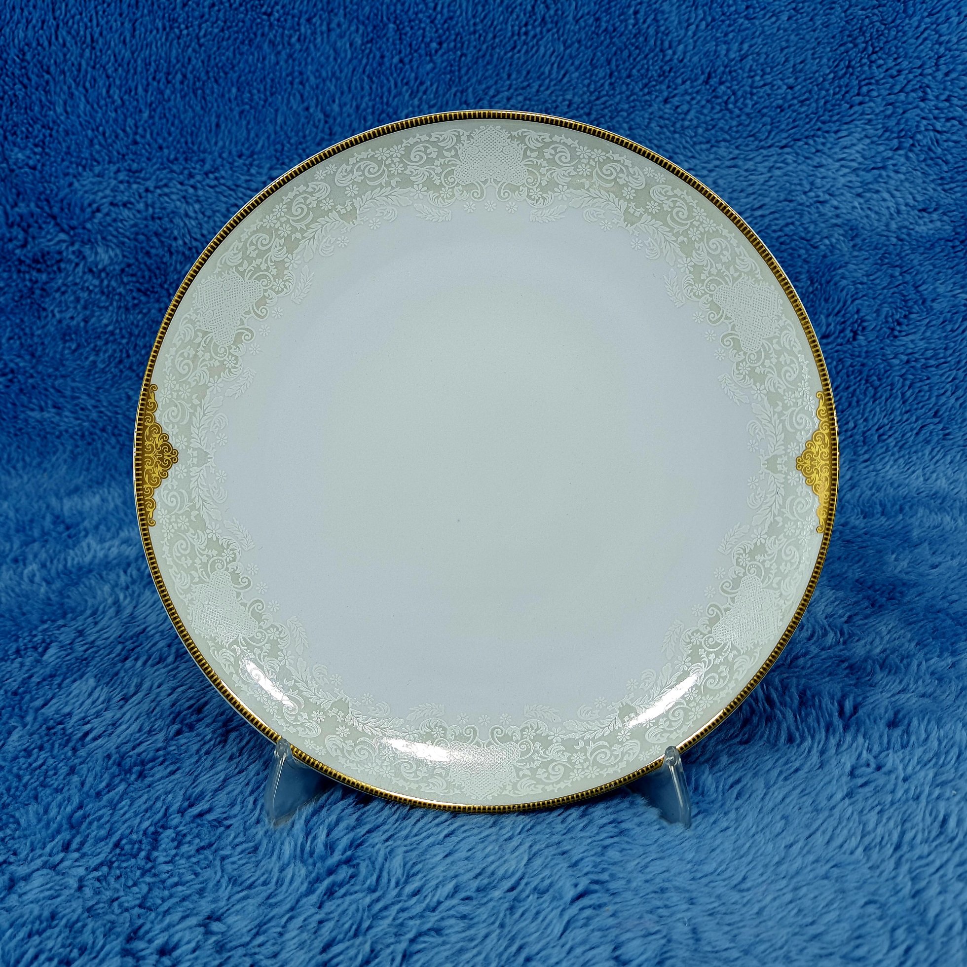 بشقاب پلوخوری چینی لورین 25 سانت مدل مروارید  بسته 6 عددی