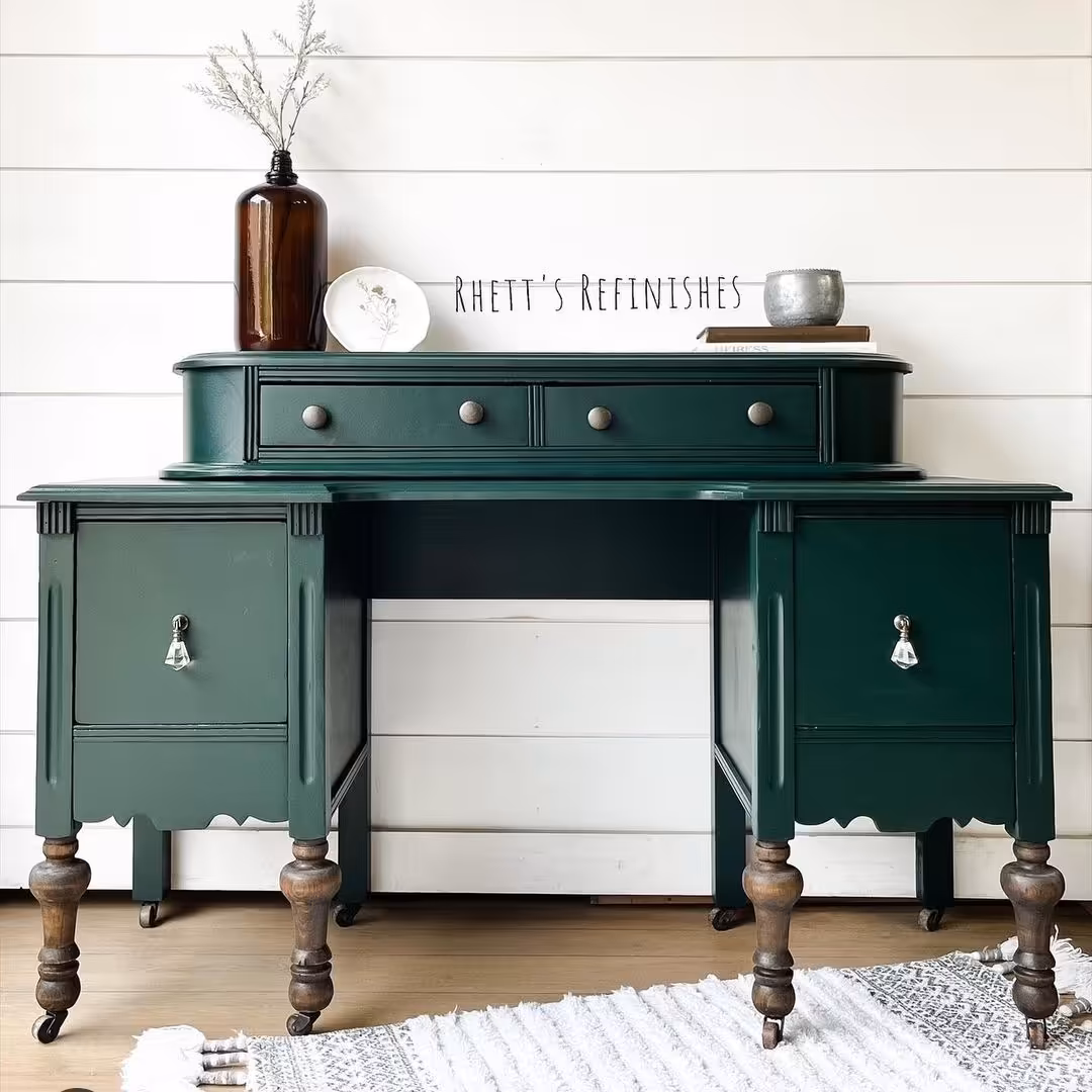 کنسول دکوری  کلاسیک با رنگ خاص 