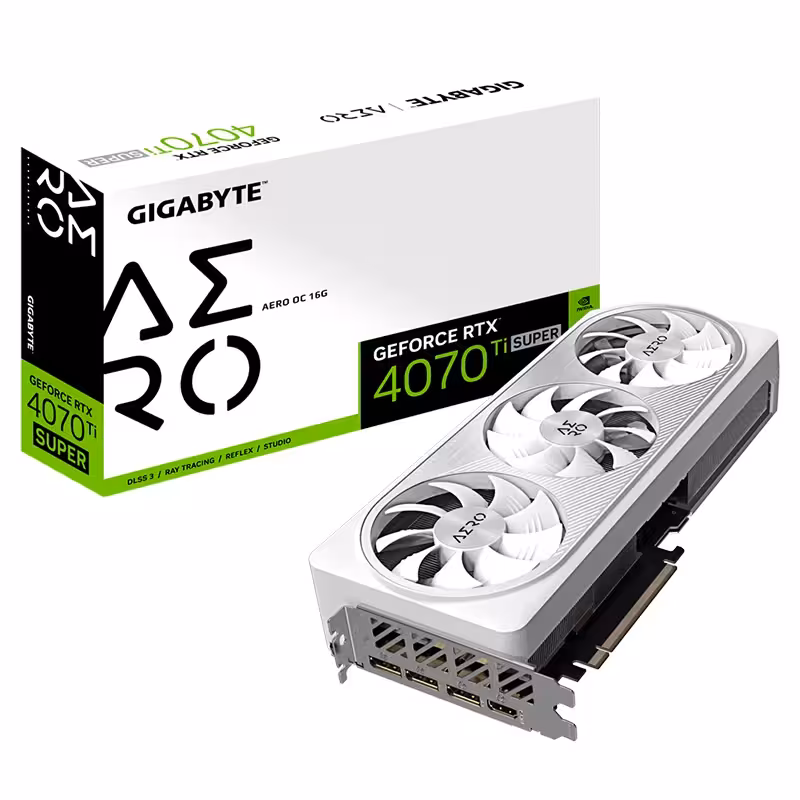 کارت گرافیک Gigabyte GeForce RTX 4070 Ti SUPER AERO OC 16G | آی تی هوم