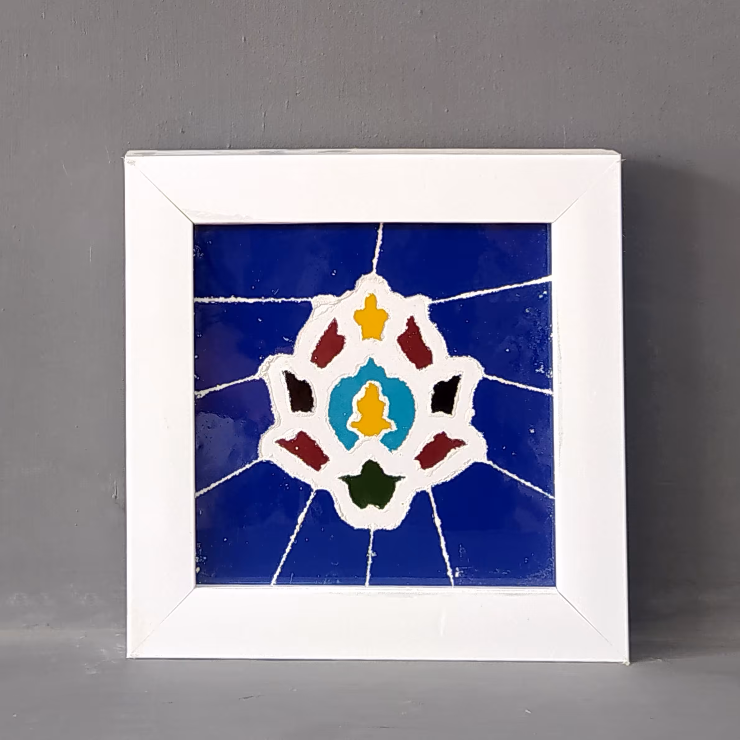 تابلو کاشی معرق گل