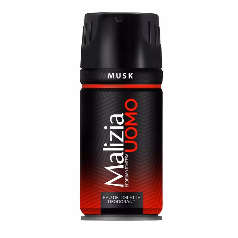 اسپری خوشبو کننده بدن مردانه مالیزیا مدل Musk حجم 150 میل