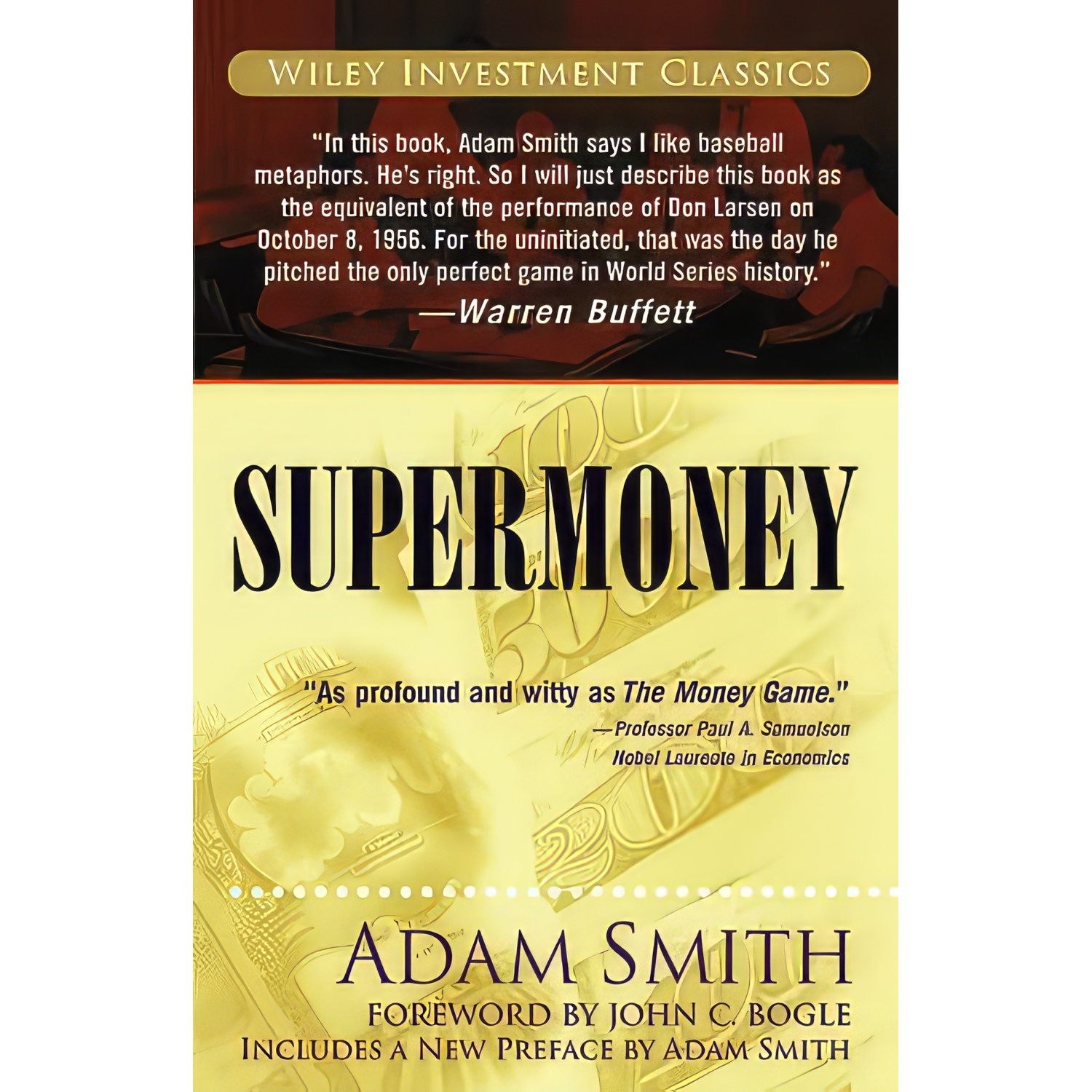 کتاب زبان اصلی Supermoney اثر adam Smith انتشارات Wiley