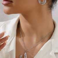 نیم ست جواهری Queen