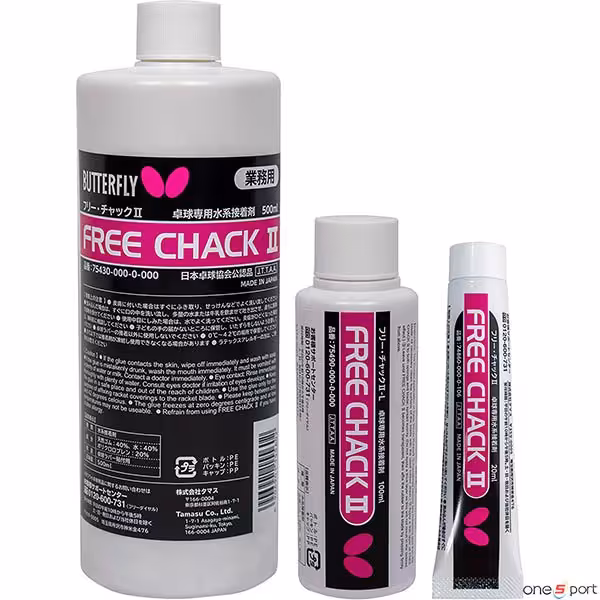 چسب راکت پینگ پنگ Butterfly Chack Free II