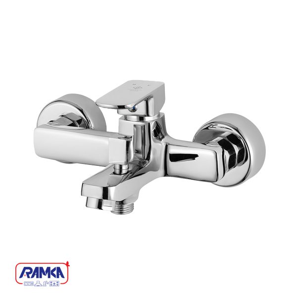 شیر حمام نیلا کروم کاویان