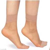 جوراب دوربع شیشه ای رنگ پا بهبود