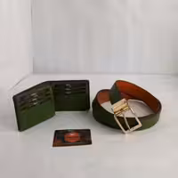 ست خوشرنگمون کیف جیبی وکمربند دورو با سگگ چرخشی