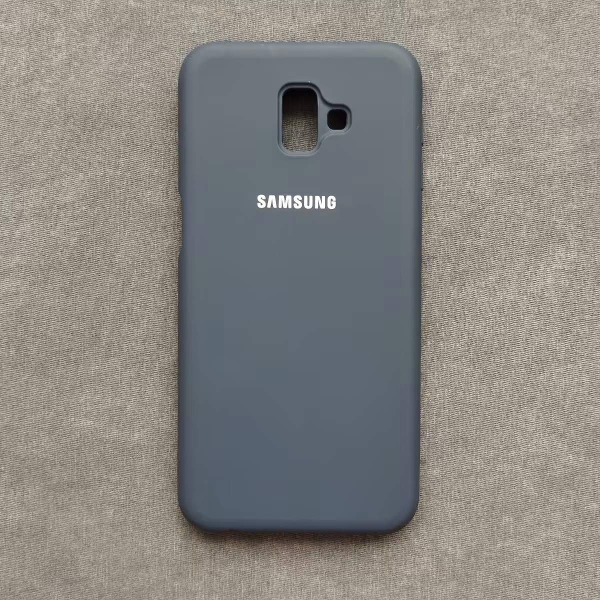 کاور - گارد - قاب سیلیکونی رنگ سرمه ای مناسب برای سامسونگ Galaxy J6 Plus (j6plus) - جی 6 پلاس