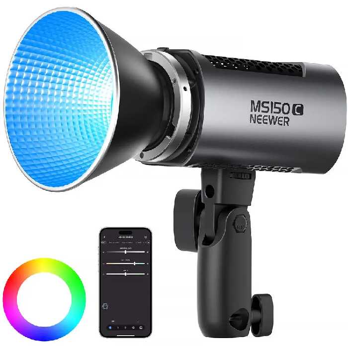 نور RGB استودیویی NEEWER MS150C
