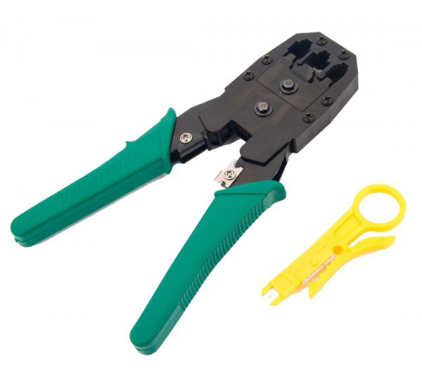 آچار سوکت زن شبکه به همراه سیم لخت کن مجزا مدل HT-315