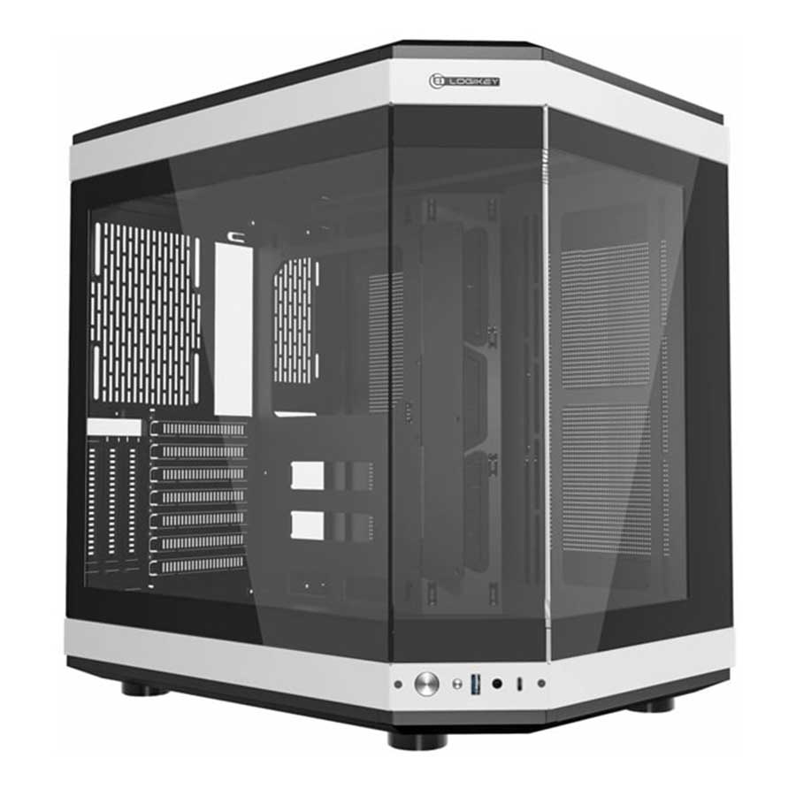 قیمت و خرید کیس کامپیوتر لاجی کی مدل C560BW | یاس ارتباط