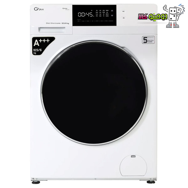 خرید ماشین لباسشویی جی پلاس مدل GWM-PD106 ظرفیت 105 کیلوگرم - دومینو کالا