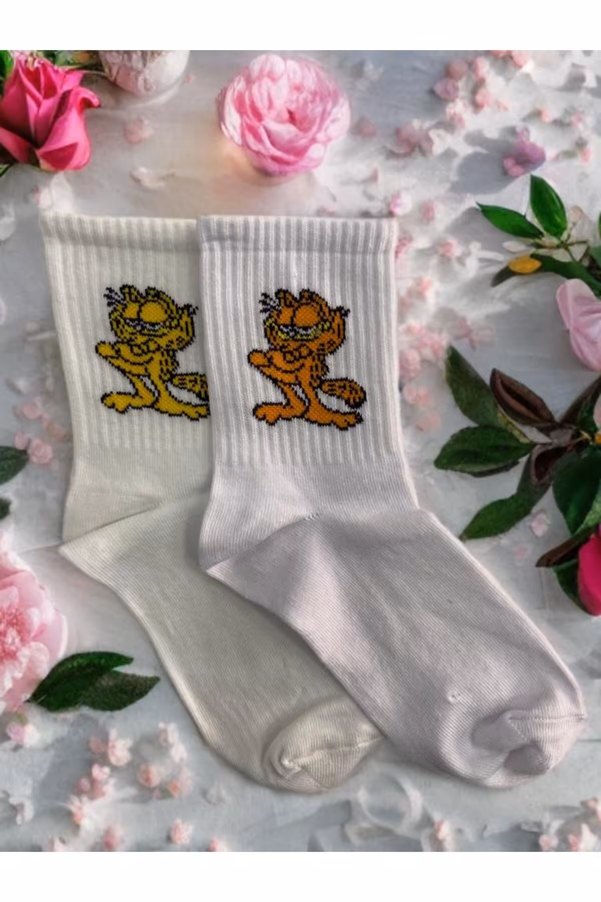 جوراب چند رنگ مردانه و زنانه تنیس کالج 6 قطعه کارتونی Forever