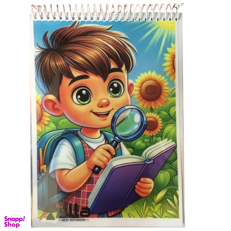 دفتر نقاشی 50 برگ آلا سایز A4 کد 12