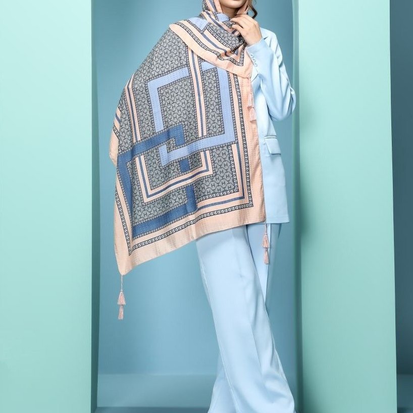 شال طرحدار اچ