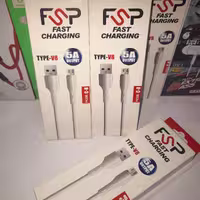 کابل شارژ FSP  USB   مدل C-8 رنگ سفید میکرو یو اس بی  
