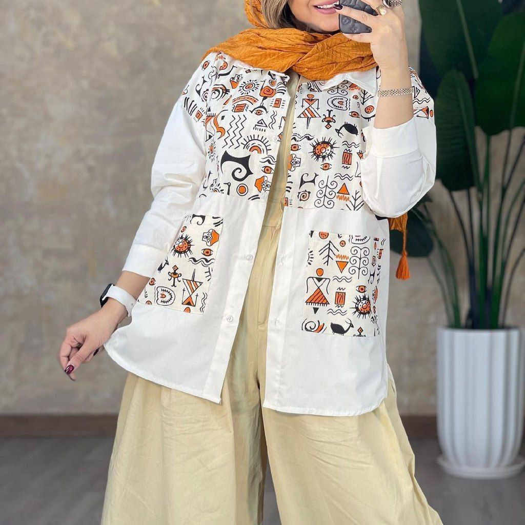 مانتو ابریشم ژاکارد
