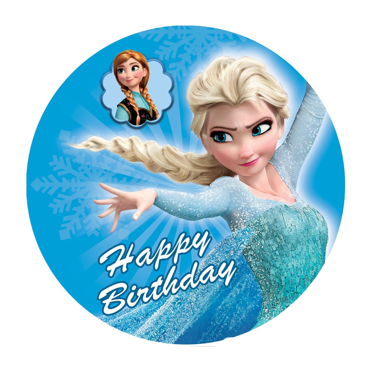 بنر تم تولد طرح فروزن کد B-SED_3383