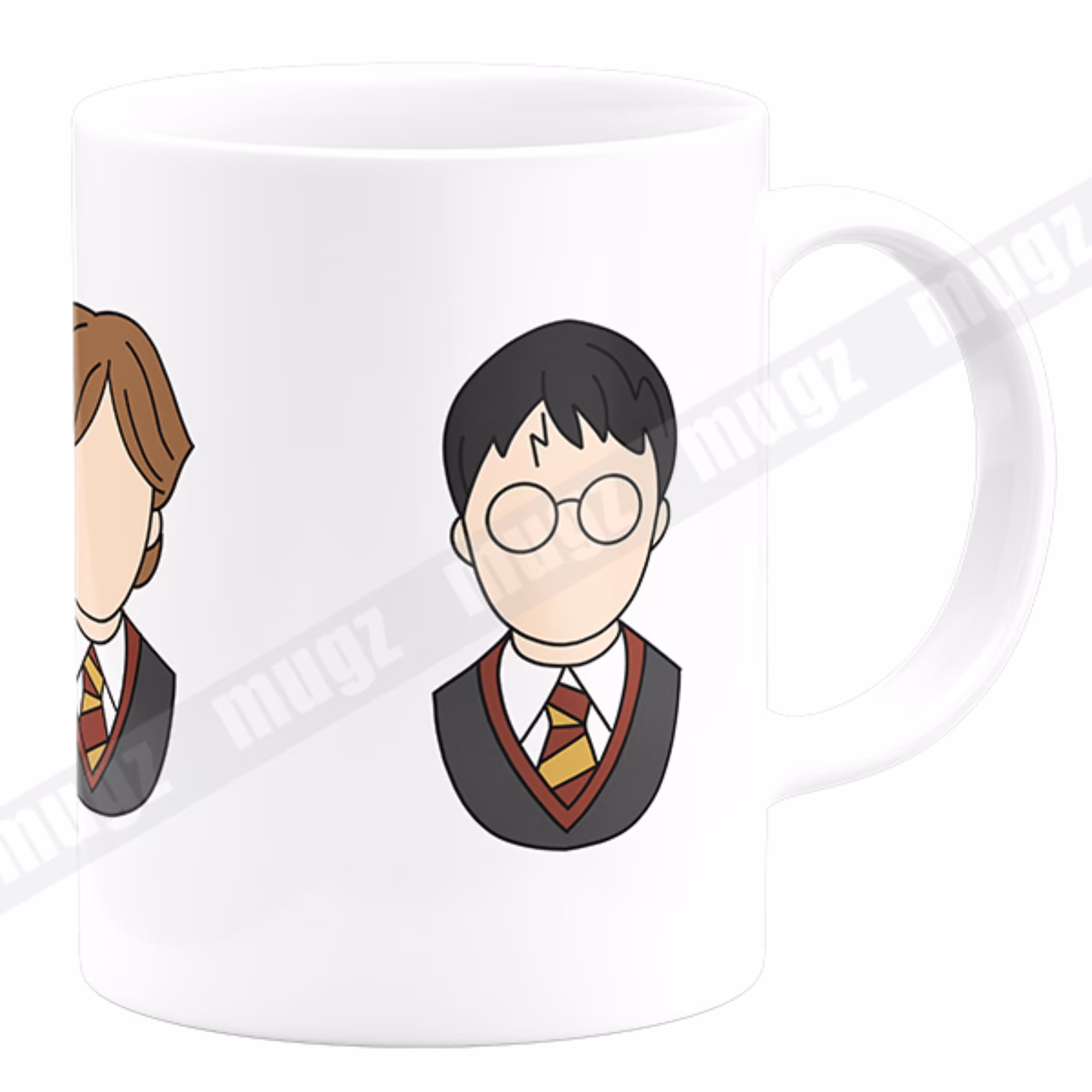 ماگ سفید سرامیکی طرح هری پاتر کد 09 (Harry Potter)