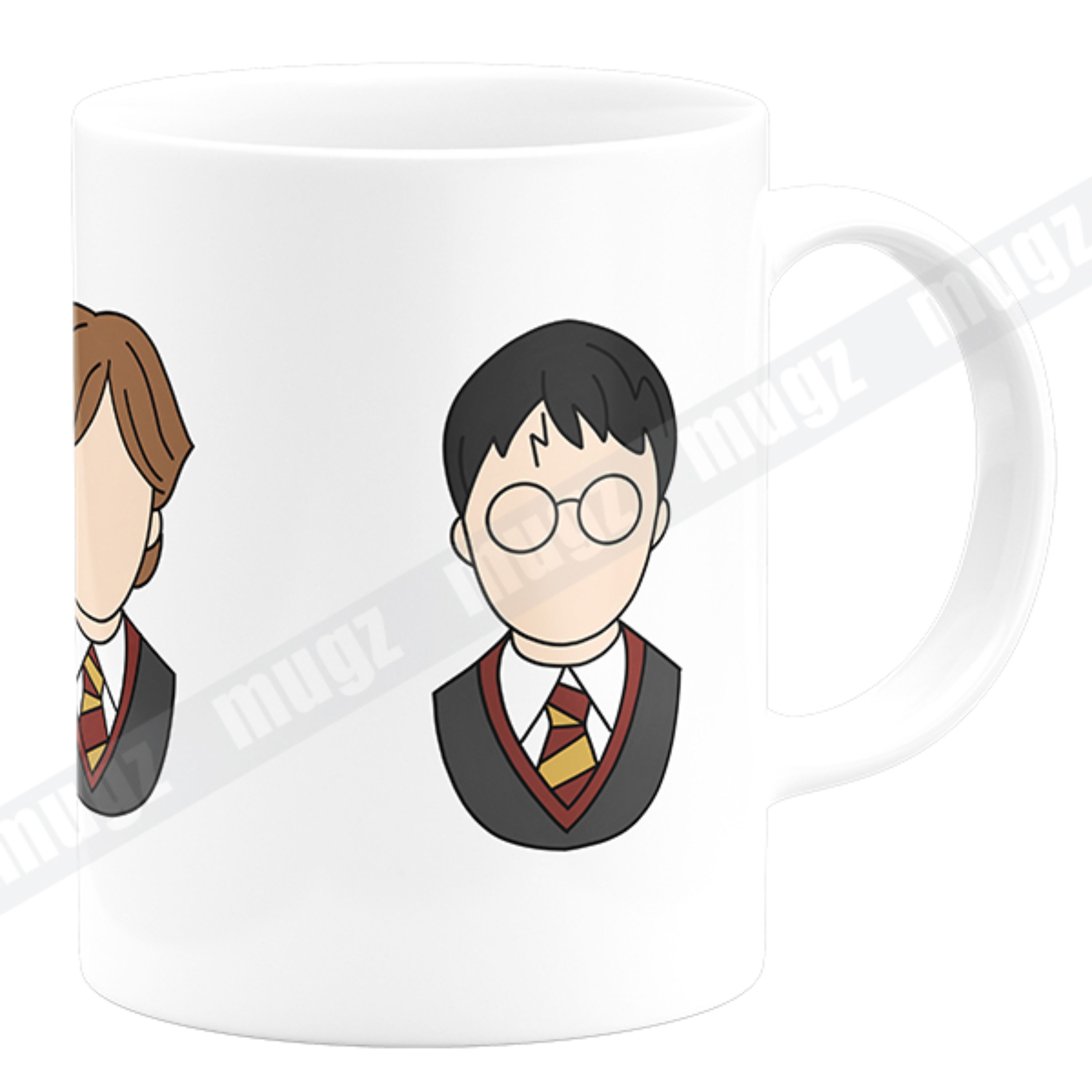 ماگ سفید سرامیکی طرح هری پاتر کد 09 (Harry Potter)