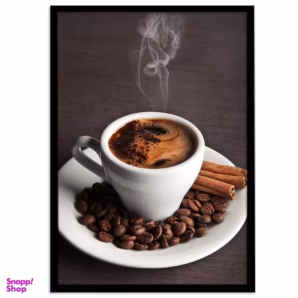 تابلو بکلیت طرح فنجان قهوه مدل B-S292