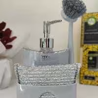 جا مایع و اسکاچ لیمون به همراه فرچه