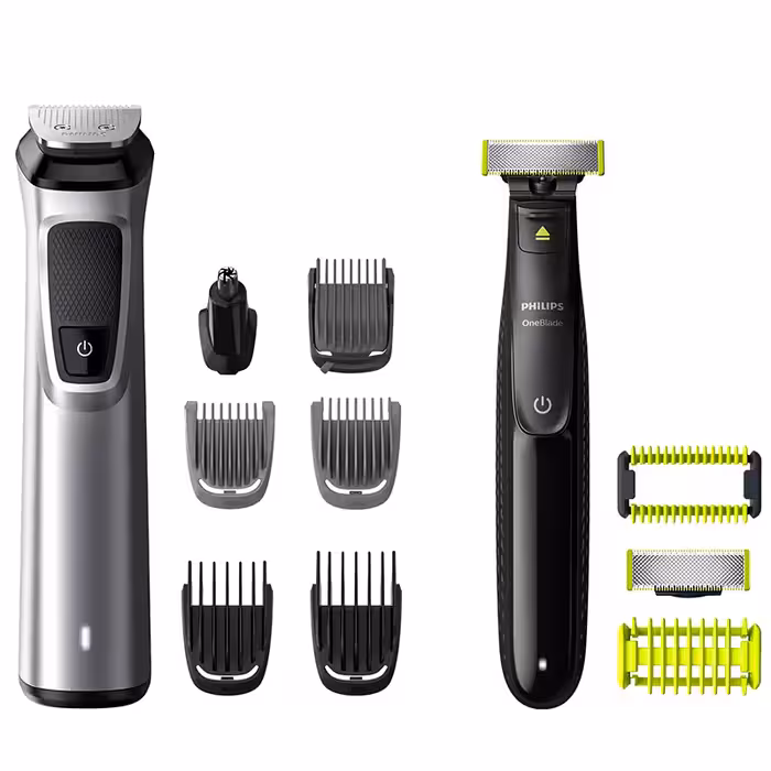 قیمت +خرید ست ماشین اصلاح فیلیپس مدل MG9710 همراه ماشین اصلاح وان بلید