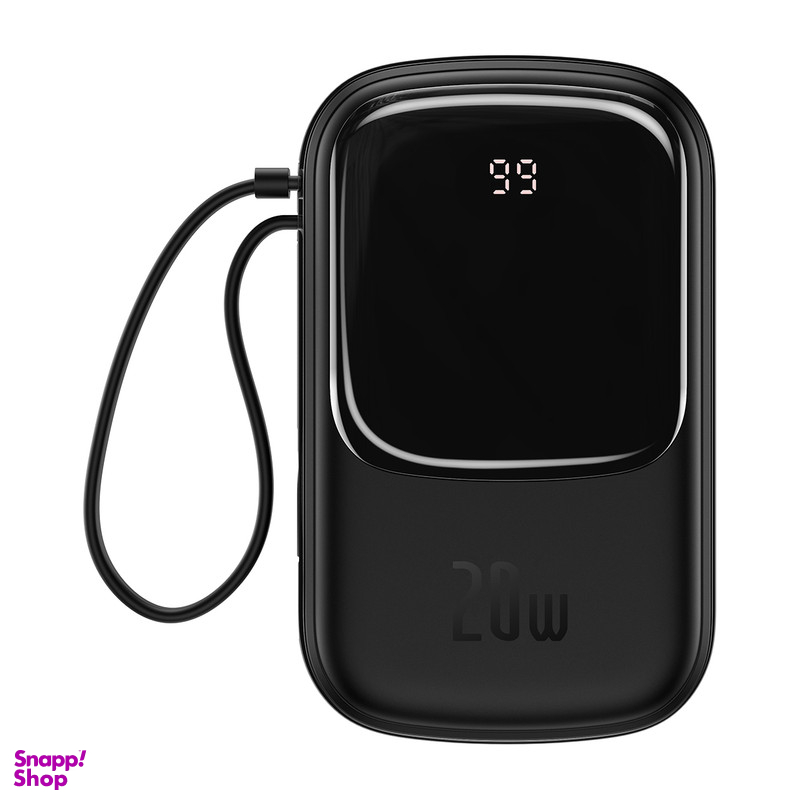 پاوربانک 20 وات باسئوس مدل QPow Pro PPQD2-10I ظرفیت 10000 میلی آمپر ساعت