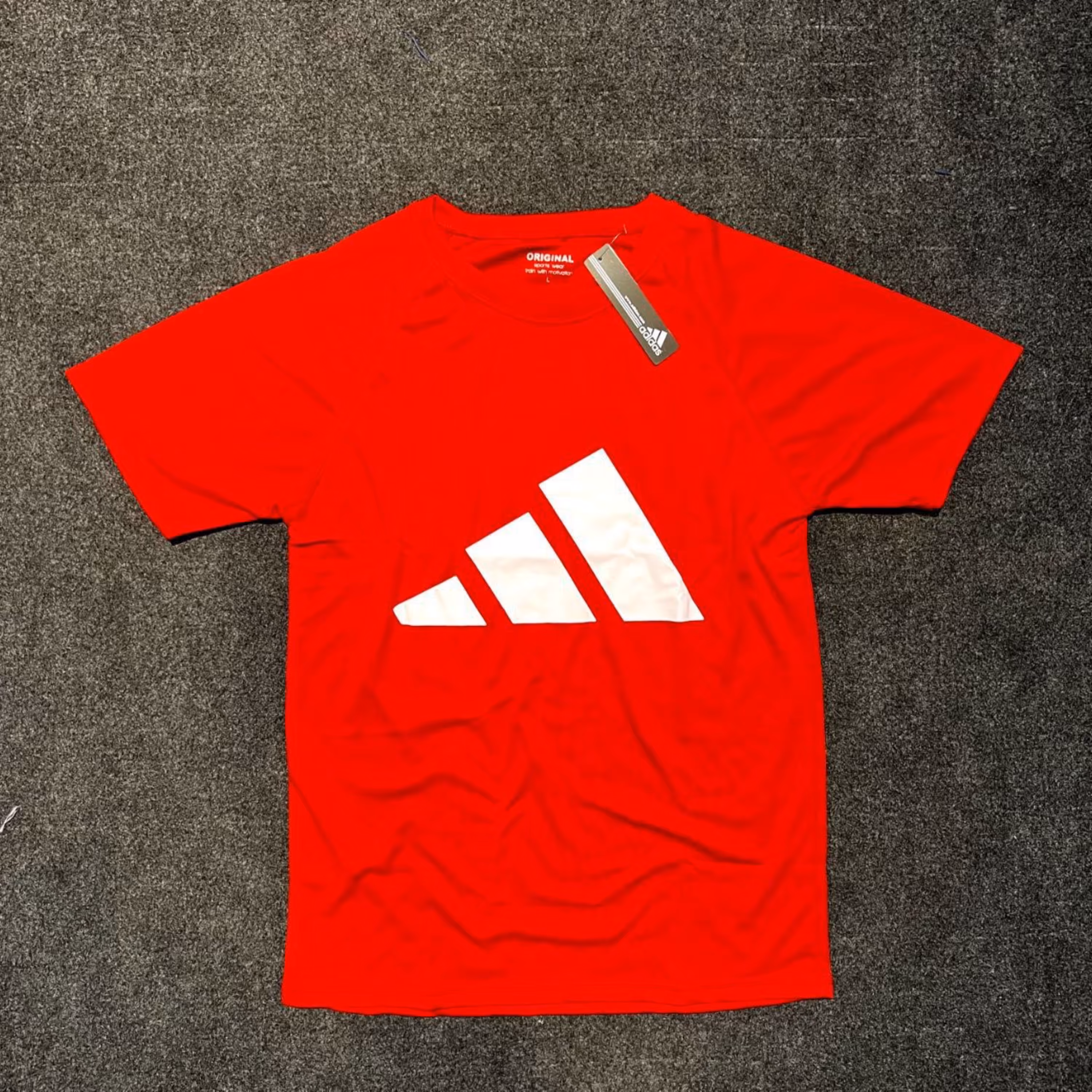 تی شرت آدیداس پارچه فلامنت سوزنی 