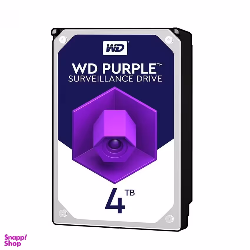 هارددیسک اینترنال وسترن دیجیتال مدل Purple WD40EJRX ظرفیت 4 ترابایت