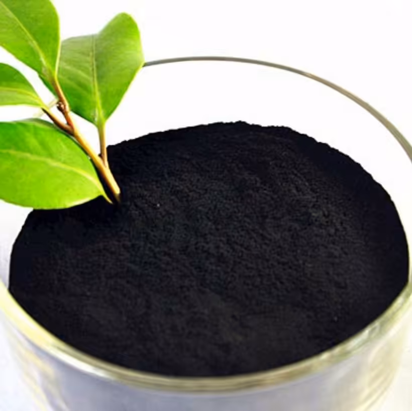 کود 15 گرمی هیومیک اسید به همراه پتاس و فولویک در بسته بندی پلاستیک زیپ دار