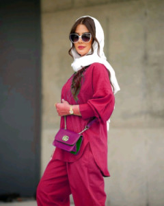مانتو شلوار زنانه ابروبادی