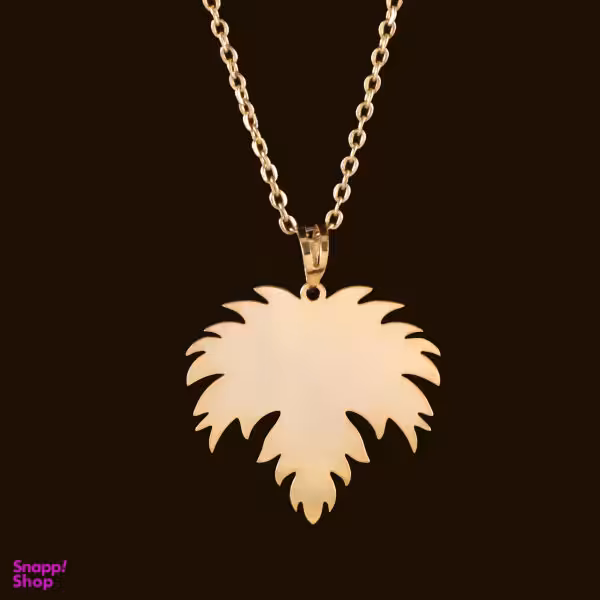 گردنبند طلا 18 عیار زنانه سانا گالری مدل برگ کد D10163