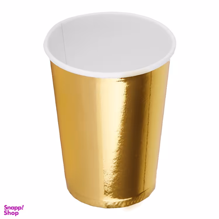 لیوان یکبار مصرف متالایز کد 005 بسته 2 عددی