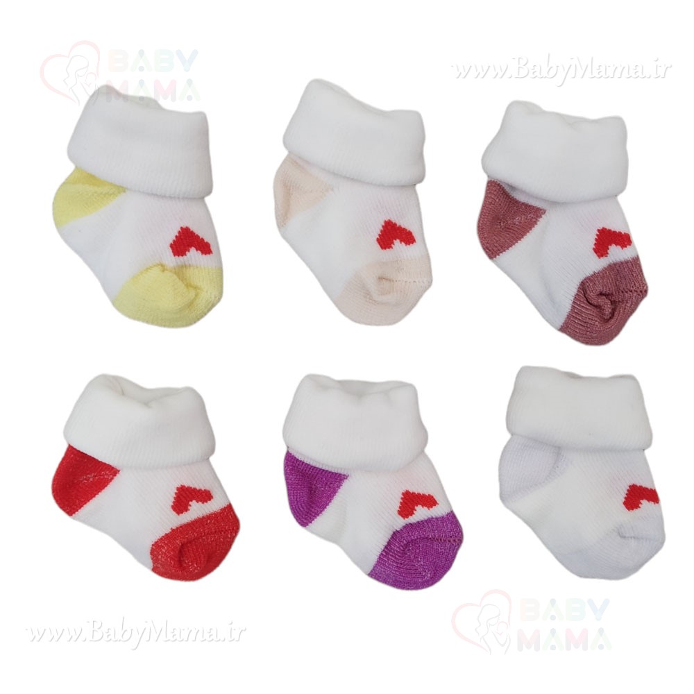 جوراب نقلی کامپیوتری مدل قلب