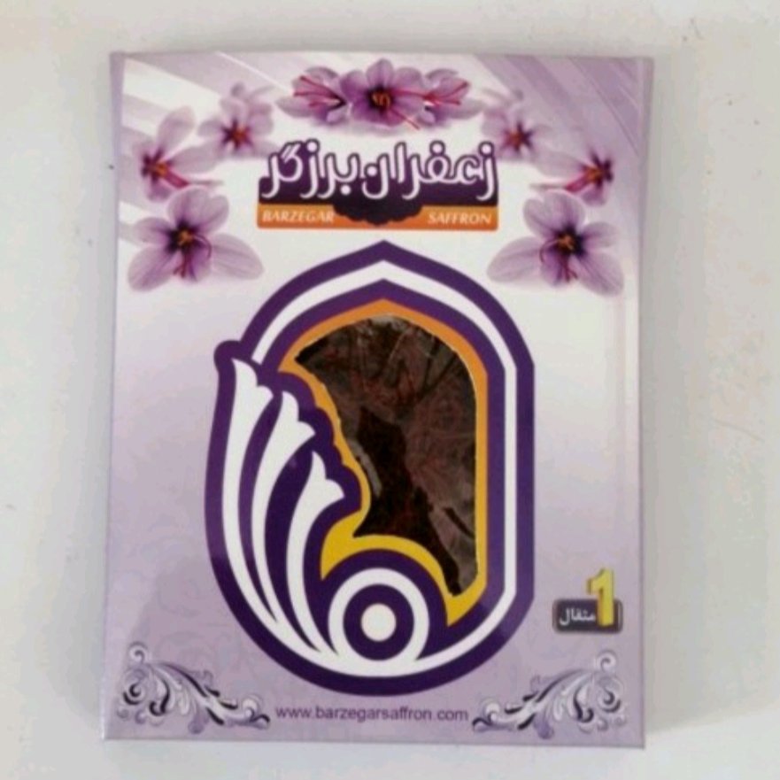 زعفران سرگل پاکتی یک مثقال