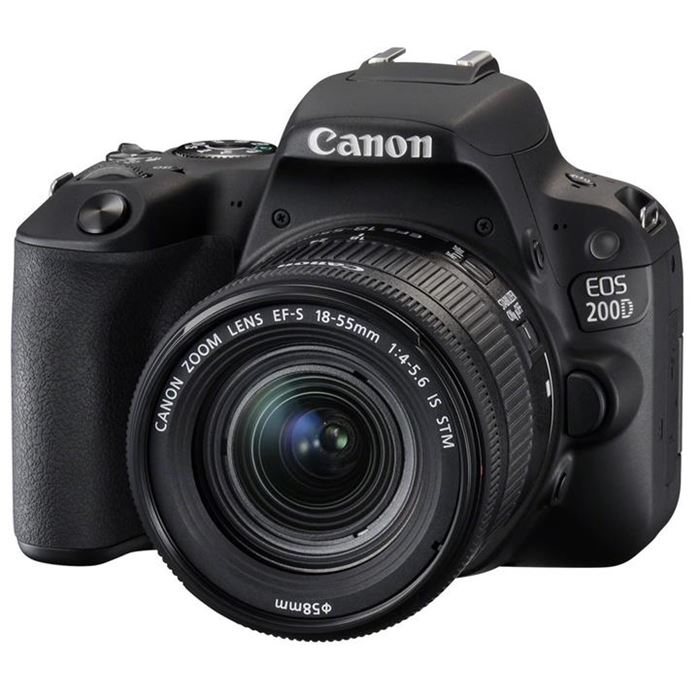 دوربین دیجیتال کانن مدل EOS 200D به همراه لنز EF-S 18-55 mm f/4.5-5.6 IS STM