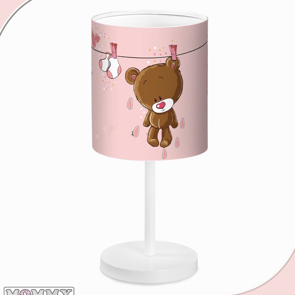 آباژور اتاق کودک طرح خرس بند رخت کد 3330