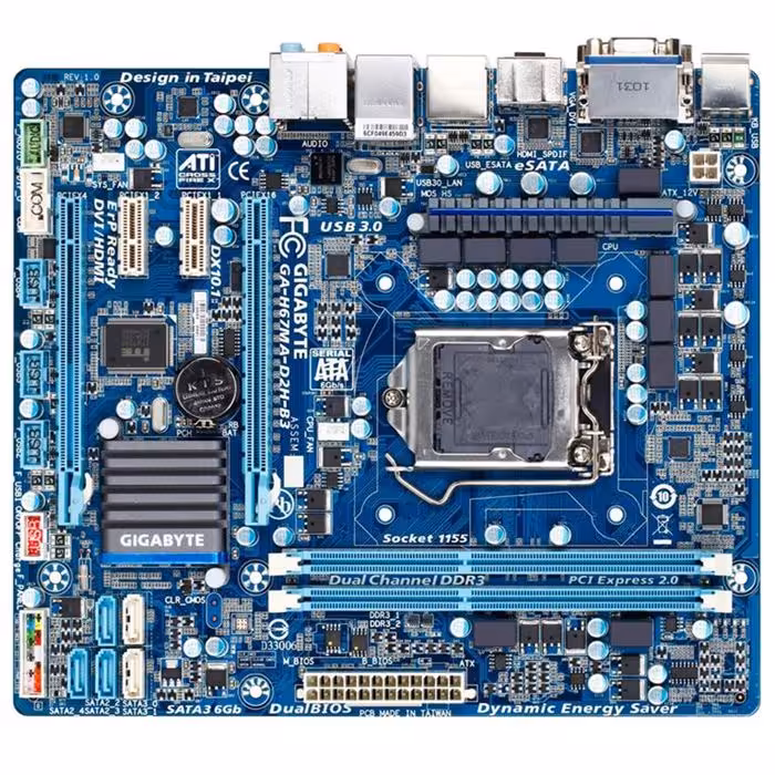 مادربرد گیگابایت مدل H67MA-D2H-B3