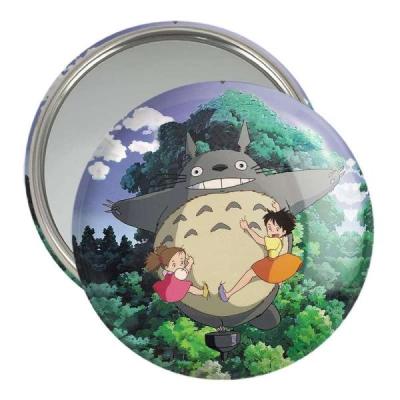 آینه جیبی خندالو طرح انیمه توتورو Totoro کد 4549