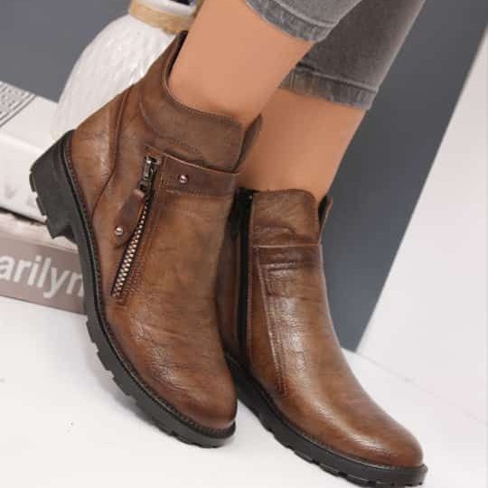 مدل کفش بغل زیپ زنانه 