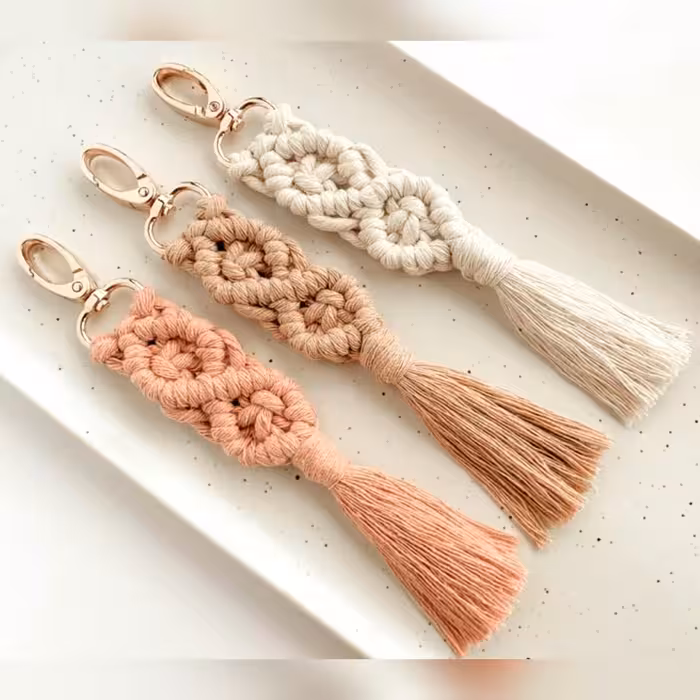 جاکلیدی طرح مکرومه (تنوع رنگبندی)