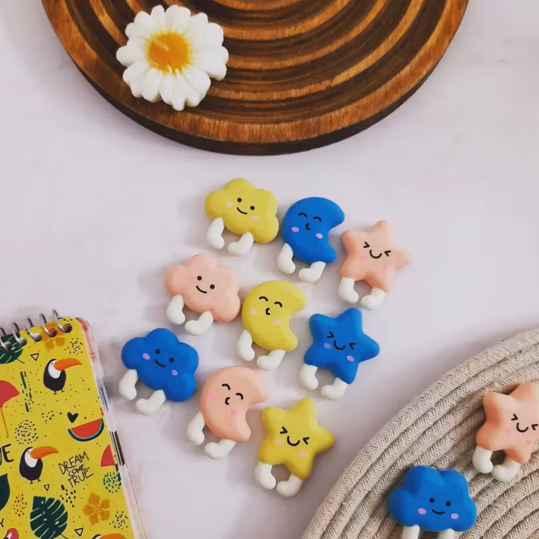 پاکن فانتزی ماه و ستاره و ابر