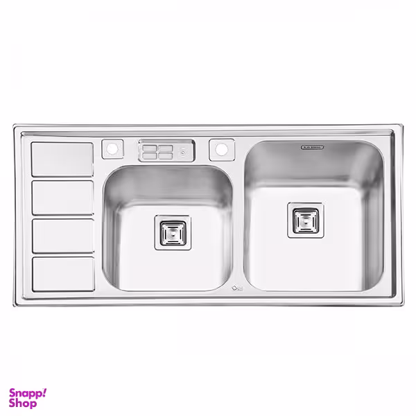 سینک ظرفشویی ایلیا استیل مدل 2052 توکار