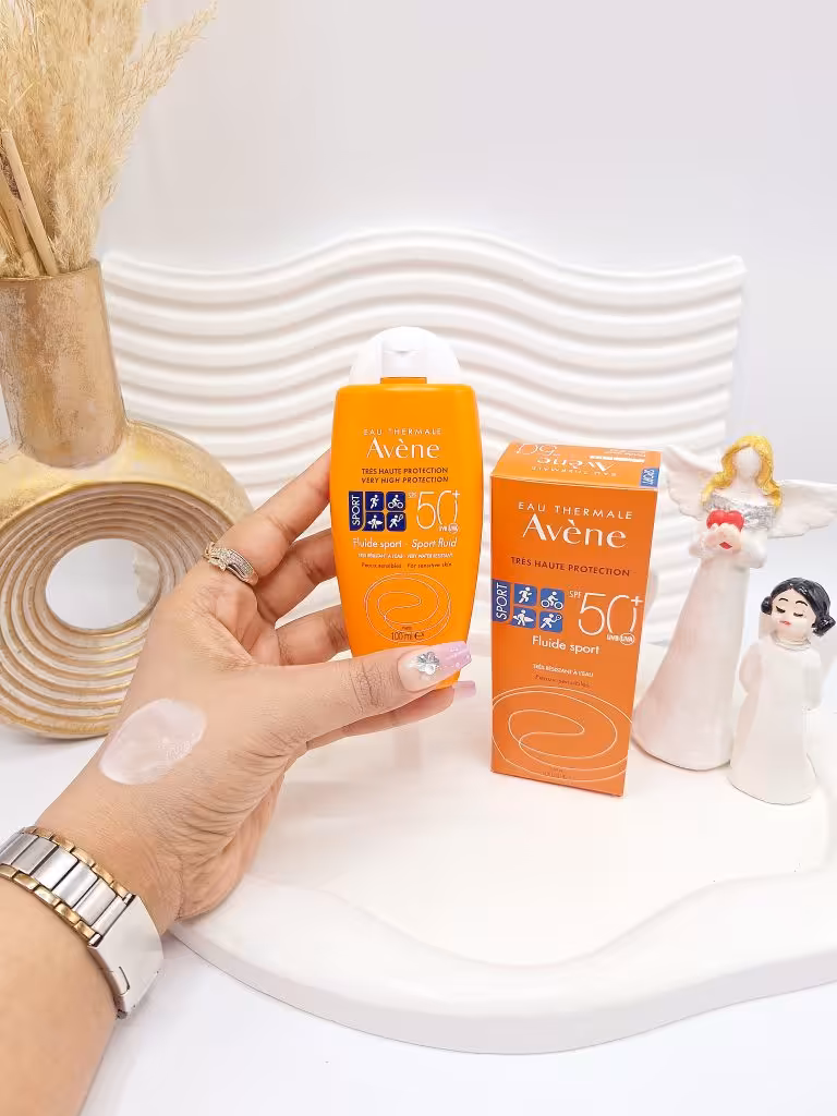 ضد آفتاب بی رنگ اسپورت  SPF50 برند Avène کد 1362