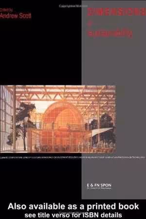 [PDF] دانلود کتاب Dimensions Of Sustainability - Architecture Form, Technology, Environment, Culture, 1998