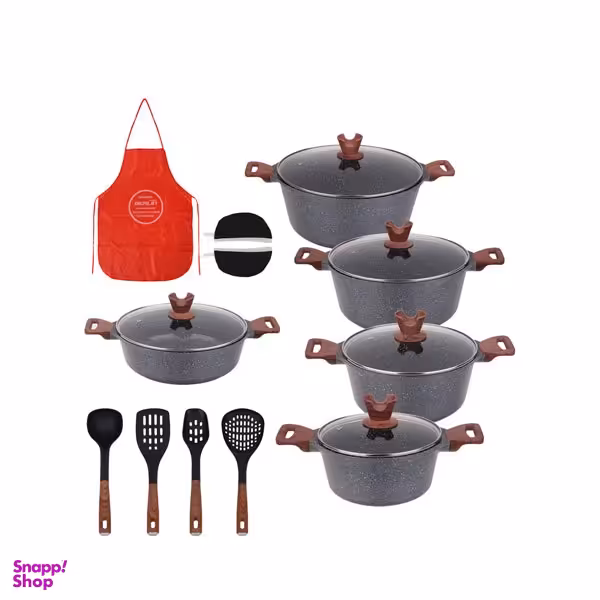 سرویس قابلمه 17 پارچه برلین مدل BG-1199